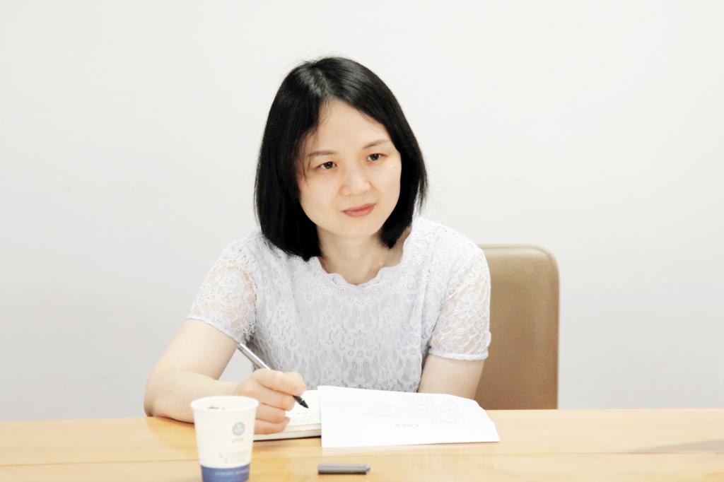 省人力社保厅人才工作对外联络处主任钱蕾钱蕾处长指出学院办学优势