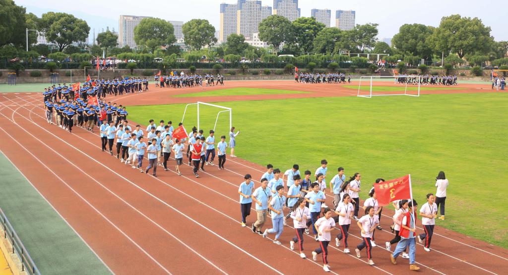 学院开展期末跑操考核-浙江交通技师学院